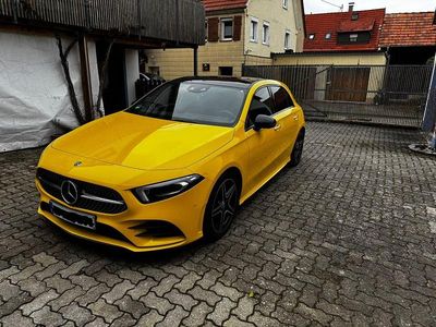 Gebraucht Mercedes A250 AMG line 224 PS (164 kW) 2019 Gelb Limousine