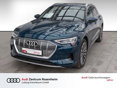 gebraucht Audi e-tron 55 quattro (HuD,Matrix,Navi+,ACC,Luftfw.,sound) Leder