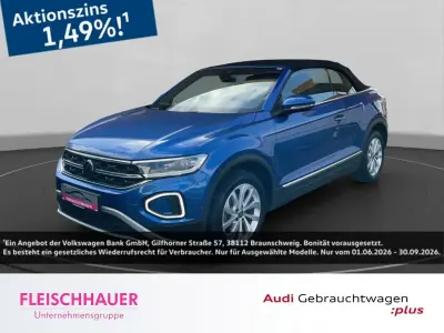 Gebraucht VW T-Roc Cabriolet Style 116 PS (85 kW) 2024 Blau Cabrio