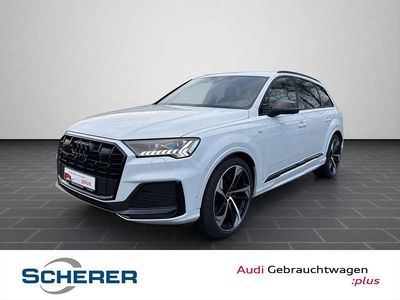 Gletscherweiß metallic (metallic) Gebraucht 2023 Audi Q7 Advanced SUV | 64.749 € (Fairer Preis)
