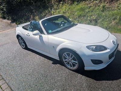 Gebraucht Mazda MX5 126 PS (92 kW) 2011 Weiß Cabrio