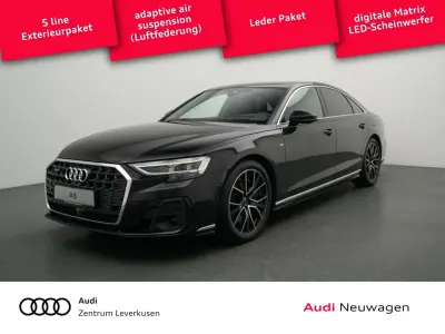Brugt Audi A8 S-Line 462 HK (339 kW) 2024 Sort Sedan