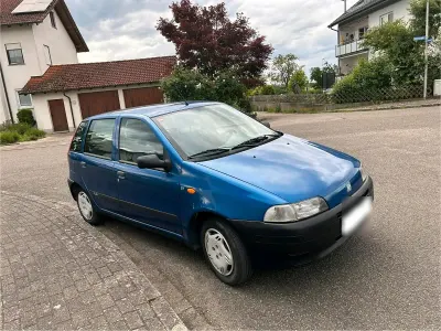 Gebraucht Fiat Punto 60 PS (44 kW) 1998 Blau Kleinwagen