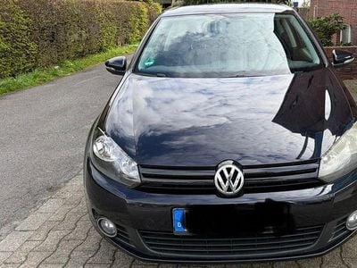 Gebraucht VW Golf VI Comfortline 105 PS (77 kW) 2010 Schwarz Kleinwagen