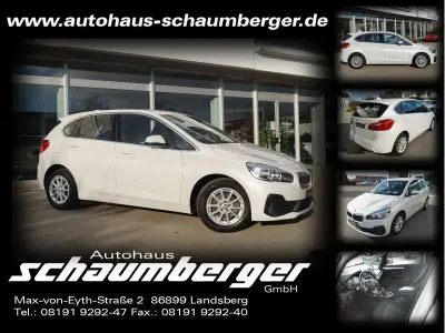 Gebraucht BMW 218 Active Tourer Advantage 150 PS (110 kW) 2019 Mineralweiss Van / Kleinbus