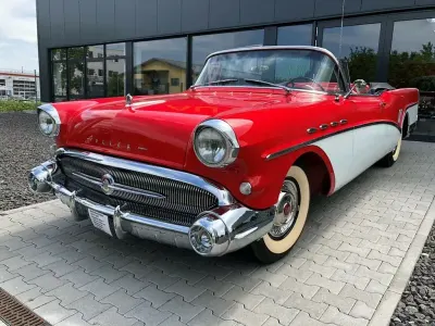 Brugt Buick Roadmaster 300 HK (220 kW) 1957 Rød Cabriolet