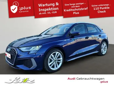 Gebraucht Audi A3 S-Line 150 PS (110 kW) 2023 Navarrablau metallic Limousine