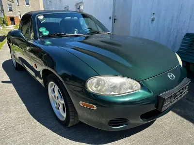 Gebraucht Mazda MX5 139 PS (102 kW) 2002 Grün Cabrio