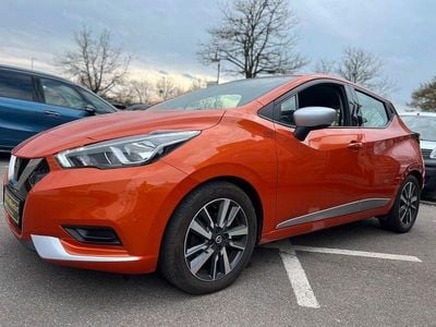 Gebraucht Nissan Micra 90 PS (66 kW) 2018 Orange Kleinwagen