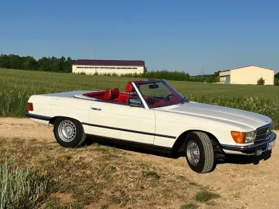 Gebraucht Mercedes SL280 185 PS (136 kW) 1978 Weiß Cabrio
