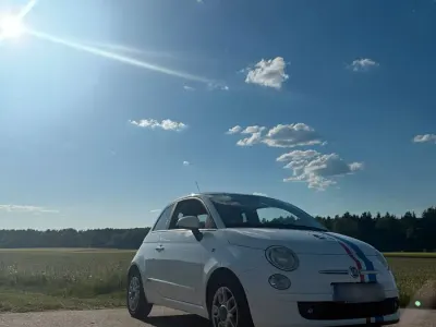 Gebraucht Fiat 500 69 PS (50 kW) 2008 Weiß Kleinwagen
