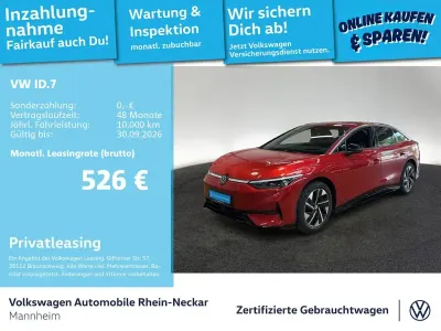 Gebraucht VW ID.7 Pro 210 kW (286 PS) 2025 Kings red metallic Limousine