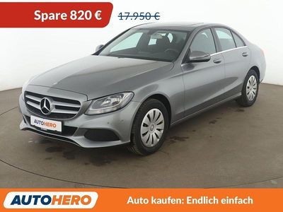Usata Mercedes C180 156 CV (114 kW) 2015 Argento Berlina