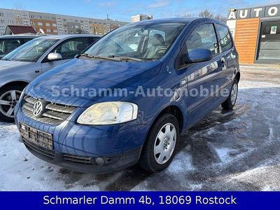 Gebraucht VW Fox 54 PS (39 kW) 2007 Blau Kleinwagen