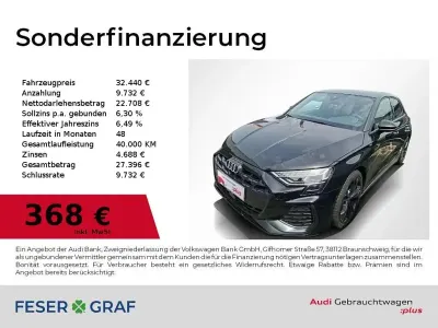 Gebraucht Audi A3 S-Line 150 PS (110 kW) 2025 Schwarz Limousine