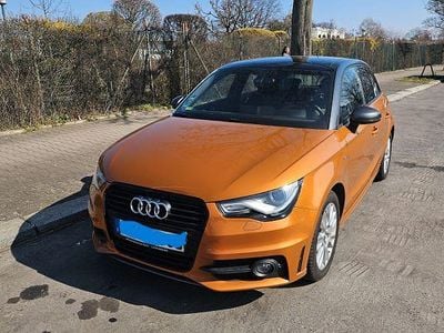 Gebraucht Audi A1 Sportback S-Line 86 PS (63 kW) 2012 Orange Kleinwagen