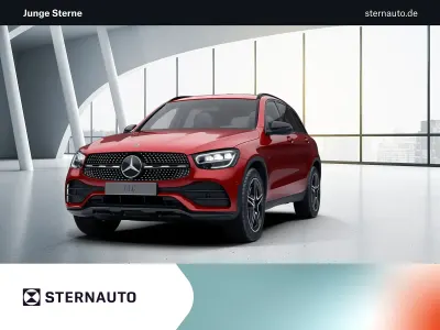Brugt Mercedes GLC300e AMG 211 HK (155 kW) 2020 Rød SUV