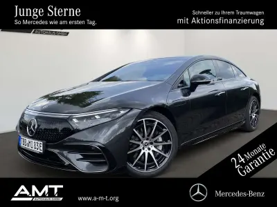Gebraucht Mercedes EQS580 AMG Line Premium Plus 384 kW (523 PS) 2023 Grau Limousine