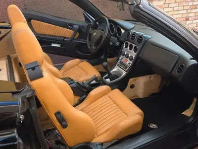 Gebraucht Alfa Romeo Spider 144 PS (105 kW) 2000 Schwarz Cabrio