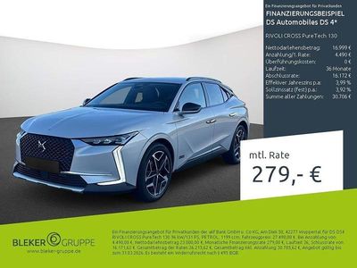 Begagnad DS Automobiles DS4 Crossback Rivoli 131 HK (96 kW) 2022 Grå SUV