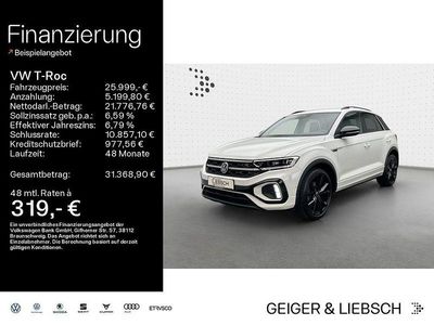 Gebraucht VW T-Roc Style 150 PS (110 kW) 2022 Pure white SUV
