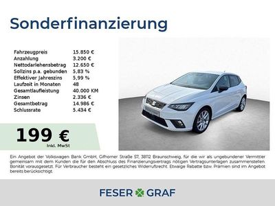 Gebraucht Seat Ibiza FR 80 PS (58 kW) 2023 Nevada weiss Kleinwagen