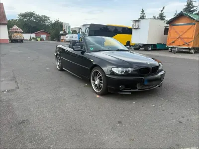 Gebraucht BMW 320 Cabriolet M Sport 170 PS (125 kW) 2004 Schwarz Cabrio