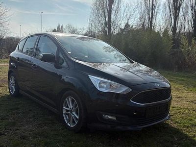Gebraucht Ford C-MAX Titanium 125 PS (91 kW) 2016 Schwarz Van / Kleinbus