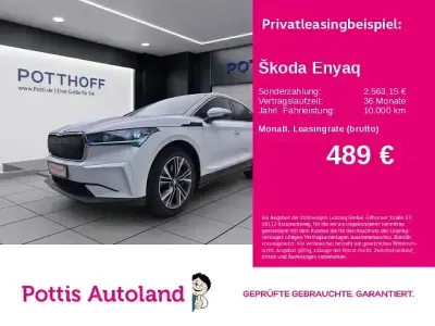 Gebraucht Skoda Enyaq iV Suite 150 kW (204 PS) 2022 Moonweiss metallic SUV
