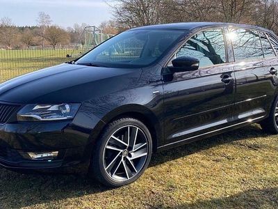 Usata Skoda Rapid Clever 110 CV (80 kW) 2018 Nero Utilitaria