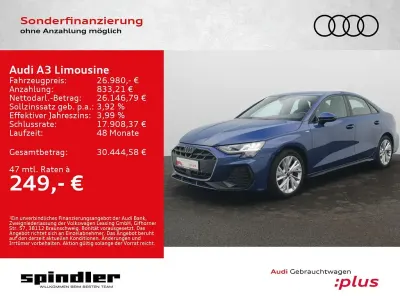Gebraucht Audi A3 S-Line 116 PS (85 kW) 2025 Ascariblau metallic Limousine