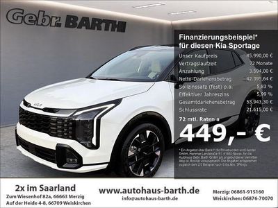 Neu Kia Sportage GT-Line 179 PS (131 kW) 2025 Schwarz SUV