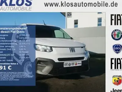 Neu Fiat Doblò 102 PS (75 kW) 2025 Weiß Van / Kleinbus