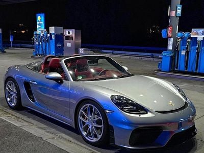 Gebraucht Porsche 718 Spyder 420 PS (308 kW) 2021 Silber Cabrio