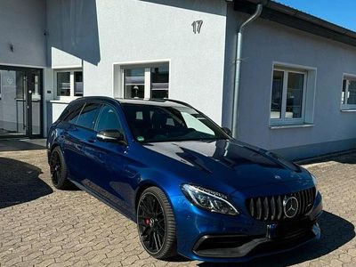 Second-hand Mercedes C63S AMG AMG 581 CP (427 kW) 2015 Albastru Break