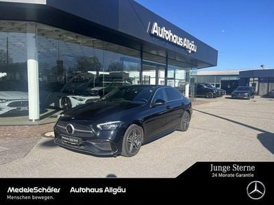 Gebraucht Mercedes C300e AMG 204 PS (150 kW) 2023 Lack obsidianschwarz Limousine