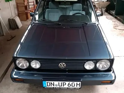 Gebraucht VW Golf Cabriolet 72 PS (52 kW) 1989 Blau Cabrio