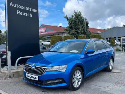 Gebraucht Skoda Superb Ambition 150 PS (110 kW) 2024 Blau Kombi