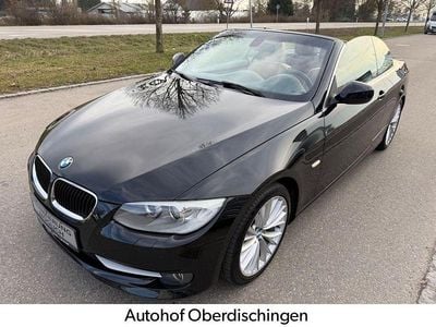 Usata BMW 320 Cabriolet Sport Line 170 CV (125 kW) 2011 Nero Cabrio