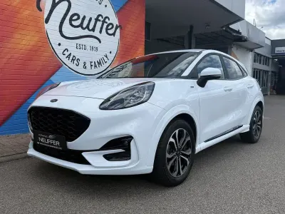 Gebraucht Ford Puma ST-Line 125 PS (91 kW) 2022 Weiß SUV