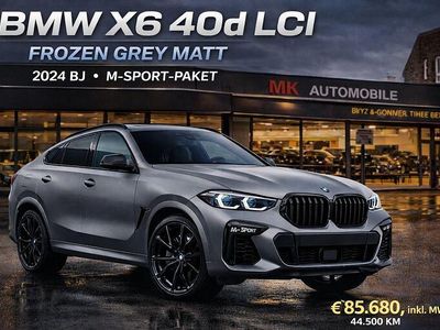 Usado BMW X6 Performance 352 HP (258 kW) 2024 Cinzento SUV