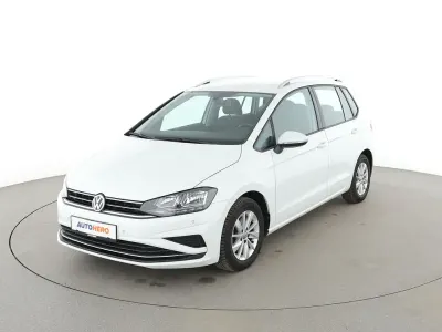 Gebraucht VW Golf Sportsvan Comfortline 131 PS (96 kW) 2019 Weiß Van / Kleinbus