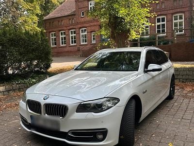 Gebraucht BMW 520 Luxury Line 140 PS (102 kW) 2015 Weiß Kombi