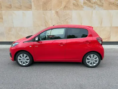 Usata Peugeot 108 Style 69 CV (50 kW) 2018 Rosso Utilitaria