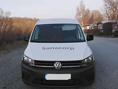 Gebraucht VW Caddy Maxi 102 PS (75 kW) 2019 Weiß Van / Kleinbus