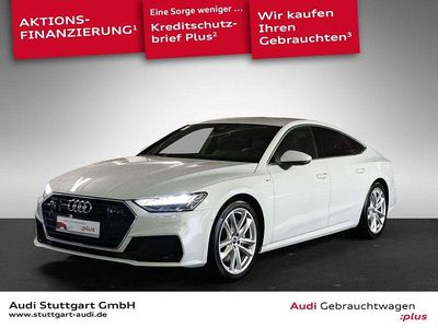 Gebraucht Audi A7 S-Line 299 PS (219 kW) 2023 Gletscherweiß metallic Limousine