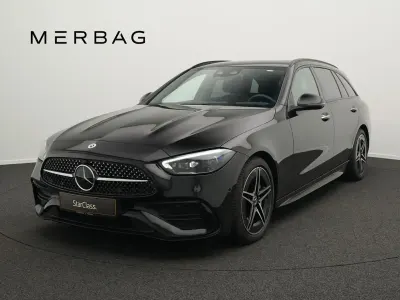 Gebraucht Mercedes C220 AMG Line Premium Plus 200 PS (147 kW) 2025 Schwarz Kombi
