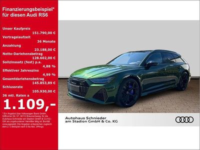 Gebraucht Audi RS6 Performance 630 PS (463 kW) 2025 Individuallackierungen audi exclusive Kombi