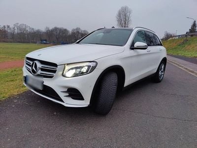 Gebraucht Mercedes GLC250 AMG line 204 PS (150 kW) 2018 Weiß SUV