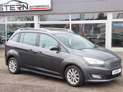 Gebraucht Ford Grand C-Max Titanium 125 PS (91 kW) 2016 Grau Van / Kleinbus